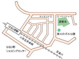はるひ野マップ