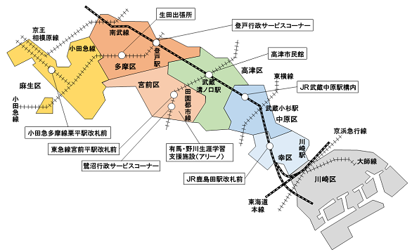 図書返却ボックスマップ画像