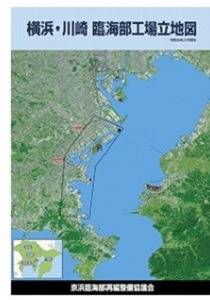 横浜・川崎 臨海部工場立地図　令和6年3月現在